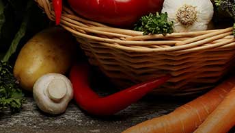Harvest vegetables